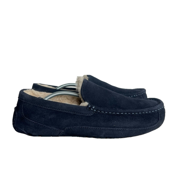 UGG Ascot Men’s Black Slip On Slipper Size 9 SKU#2541 - Picture 1 of 9
